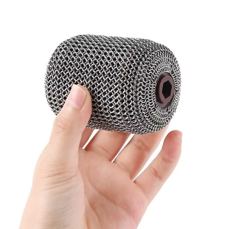 Rechargeable Electric Stainless Steel Grill Cleaning Brush