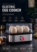 Stainless Steel Multi-Function Egg Boiler