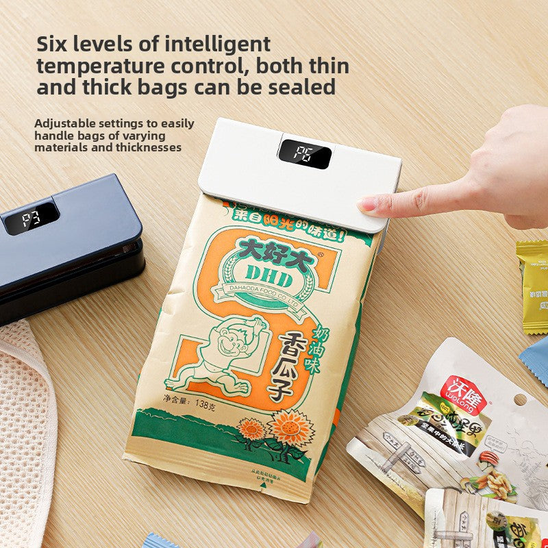 Portable Rechargeable Handheld Food Sealer